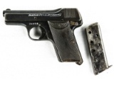 German Leonhardt 7.65mm Semi-Auto Pistol