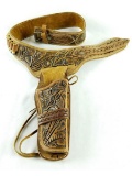 Leather Belt and Holster