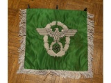 Reproduction German Police Trumpet Banner
