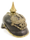 WWI Spiked Helmet Unit Marked