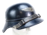 WWII German Luftschutz Helmet Complete