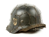 Single Decal Waffen SS 1942 Model Helmet