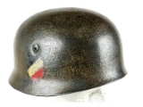 German Paratrooper Helmet Double Decal
