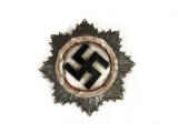 Early Heavy German Cross, In Silver, By 
