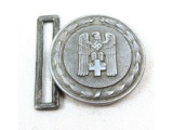 WWII Red Cross Leaders Buckle Maker Marked
