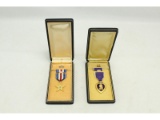WWII US Army Silver Star and Purple Heart