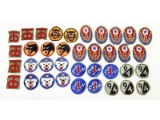 US WWII Army Patches, 37 Count