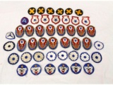 U.S. WWII Army Patches, 45 Count