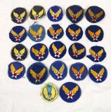WWII US Army Air Corps Patches (22 Count)