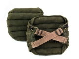 WWII German Paratrooper Knee Pads Reproduction