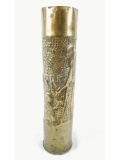 WWI Trench Art 75MM Brass Shell