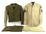 U.S. Army Ike Jacket and Pants set with Shirt