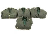 Army Enlisted Man's Tunics, Qty 4