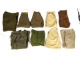 9 Pair Military Pants - U.S. and Foreign