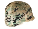 US Army Current Kalmar Helmet with Camo Cover