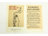 WWII US Surrender Leaflets Dropped on The Germans