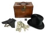 Silk Top Hat With Case