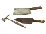 Assortment of Butcher's Tools