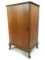 Cylinder Record Oak Cabinet