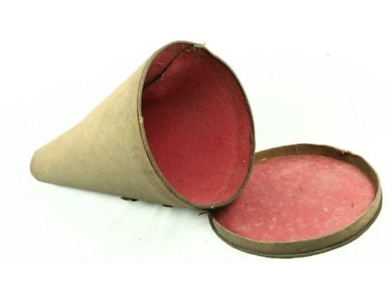 Canvas Covered Horn Carrying Case