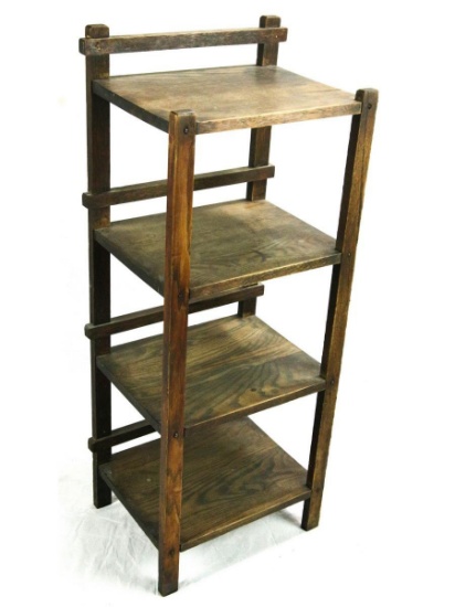 Mission Style Oak Stand