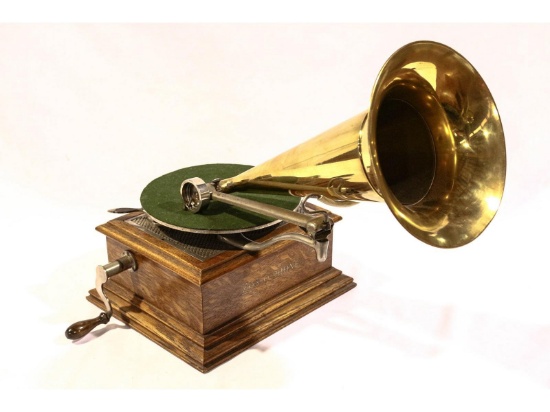 Zonophone Front Mount Disc Phonograph