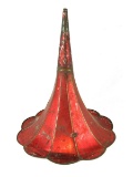 Edison Columbia Cylinder Phonograph Horn (flowered