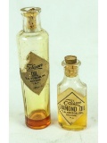 2-Piece Lot of Edison Oil Bottles