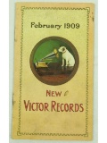 Original 1909 Victor Record Catalog