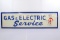 Gas & Electric Service Porcelain Sign