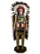 Slot Machine Figural Indian Chief 25 Cent