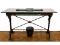 Bank Counter/Table Wrought Iron by Samuel Yellin