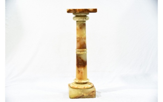 Onyx Stone Pillar Pedestal
