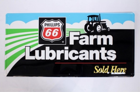 Phillips 66 Farm Lubricants SOLD HERE SST Sign