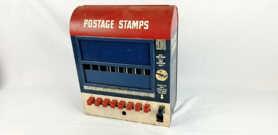 US Postage Stamp Machine Coin Operated