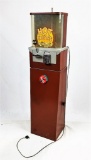 Hot Nut Machine on Stand Coin Operated