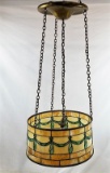 Leaded Glass Hanging Fixture
