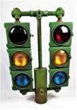 Stop and Go Traffic Light Double Arm