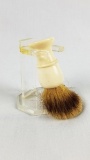 Vintage Barber Shop Erskine Shaving Brush w/Stand