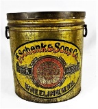 F. Schenk & Sons Co. Lard Tin