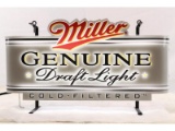 Miller Genuine Draft Light Sign