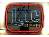 Miller Lite Neon Sign