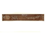Mid-South Transportation Metal Sign