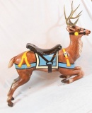 Looff Carousel Animal/Horse Prancing Reindeer/Elk