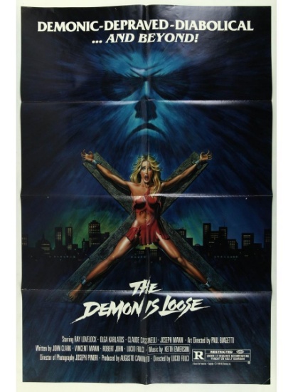The Demon is Loose Movie Poster One Sheet