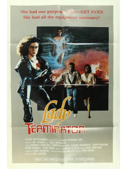 Lady Terminator Movie Poster One Sheet