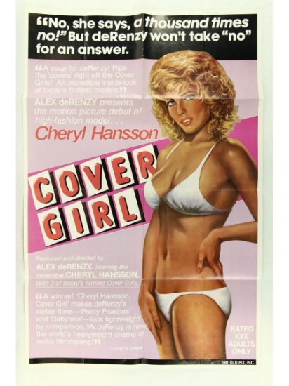 Cover Girl XXX Movie Poster One Sheet