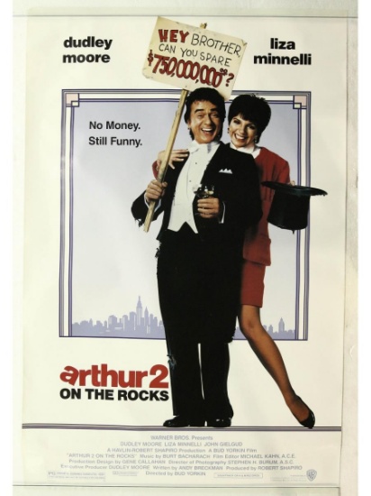 Arthur 2 On The Rocks Movie Poster One Sheet