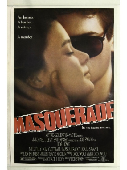 Masquerade Movie Poster One Sheet