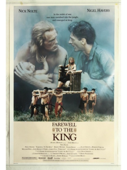 Farewell to the King Movie Poster One Sheet